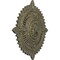 Ekena Millwork Haylynn Ceiling Medallion (Canopies up to 1 1/4"), 29 1/8"OD x 1 1/4"ID x 4"P, Witch Hazel Crackle CM29HYWHC - alternate 5